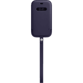 Apple iPhone 12 mini Lederhülle mit MagSafe dunkelviolett