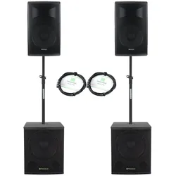 Pronomic Powerstage Economy 1815 2.2 Aktive PA-Anlage 850 Watt