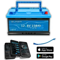 Supervolt Polar LiFePO4 150Ah 12.8V mit Heizung & Bluetooth