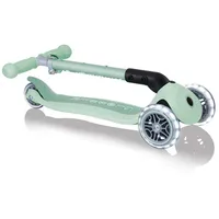 GLOBBER Junior Foldable Lights Eco 3-Wheels-Scooter, Farbe: pistazie