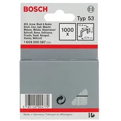 AKTION: 1.000 BOSCH Tackerklammern Typ 53 12 mm mit Prämie nach Registrierung