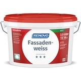 Renovo Fassadenweiss matt 2,5 l Fassadenfarbe weiss