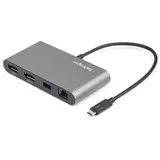 Startech StarTech.com Thunderbolt 3 Mini Dock - Tragbare TB3-Dockingstation mit dual Monitoren und DP 4K 60 Hz - GbE - Dockingstation - Thunderbolt 3 - 2 x DP - 1GbE (TB3DKM2DPL)
