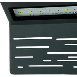 Easylight Außenleuchte Aluminium Glas 15 cm 12,6 cm IP44 700 lm Anthrazit