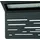 Easylight Außenleuchte Aluminium Glas 15 cm 12,6 cm IP44 700 lm Anthrazit