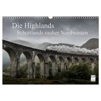 Calvendo Die Highlands - Schottlands rauher Nordwesten (Wandkalender 2026