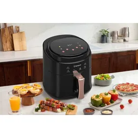 Westinghouse Air Fryer mit 5,5 L Kapazität, 6 praktische Automatikprogramme, Bedienung über Touch Panel, Cool-Touch-Griff, Maximale Temperatur 210 °C,