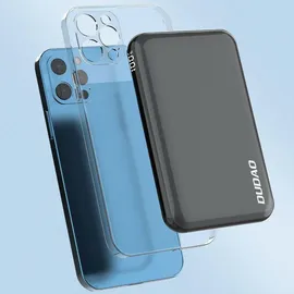 DUDAO TGK1 Powerbank mit Magsafe wireless charger 20W 10000mAh Schwarz (Tgk1-Schwarz) - Schwarz