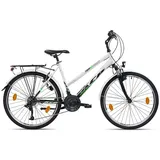 KCP Terrion Wild Catt ATB 26 Zoll Trekkingrad Herren Damen 170 - 185 cm Trekking Fahrrad 18 Gänge Tourenrad