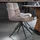 Home Deluxe Esszimmerstuhl drehbar 2er Set NODA - Samt Hellbraun