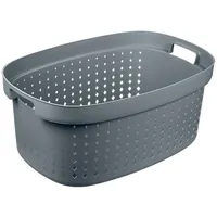 Plast Team Wäschekorb Seoul in grau