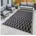 bc-agentur Bestlivings Outdoorteppich Flachgewebe verschiedene Größen/Designs Rechteckig aus recyceltem Kunststoff wetterfest UV-Beständig pflegeleicht grau 80 x 250
