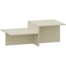 [en.casa] Taniena Sandfarben Spanplatte 100 x 55 x 35 cm