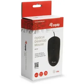 Equip Optische Maus schwarz 245102