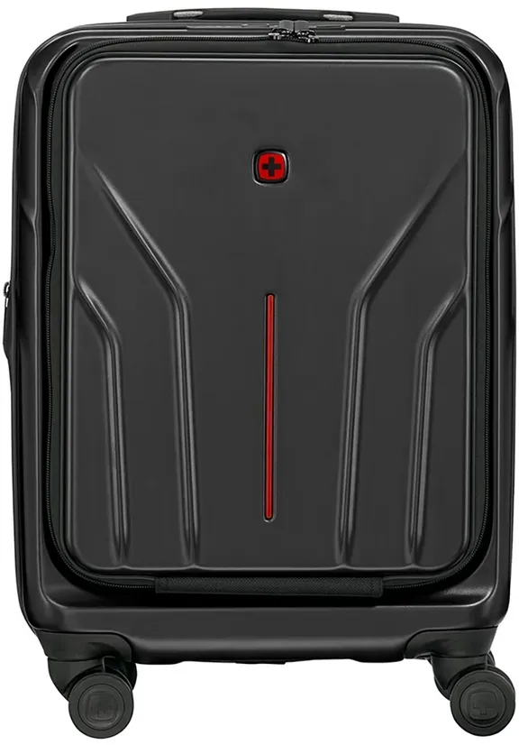 Businesstrolley Hartschalenkoffer Handgepäckgröße mit USB-Anschluss, TSA-Schloss...