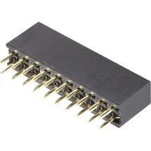 BKL Electronic Buchsenleiste (Standard) Anzahl Reihen: 2 Polzahl je Reihe: 8 10120808 - 2x8-pol., vergoldet, 2,54