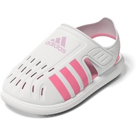 adidas Summer Closed Toe Water Sandals, FTWR White/Beam pink/Clear pink, 33 EU