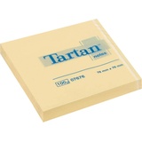 Tartan Notes 76 x 76 mm, hellgelb,