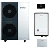 Vaillant Luft/Wasser Wärmepumpe aroTHERM plus VWL 105/6 mit Zubehör und Regelung