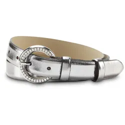Nicowa Gürtel LUNAWI mit Strass-Schnalle   Damen 
