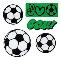 Mono Quick Bügelmotiv Maxi Fußball Set 5-tlg.