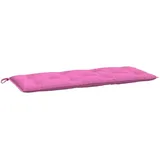 vidaXL Gartenbank-Auflage Rosa 120x50x7 cm Stoff