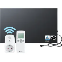 bringer-germany Bringer® Infrarotheizung - 700 (BRIH700) / BRTW: Smart Thermostat und App / Schwarz