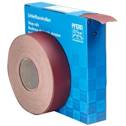 PFERD Korund Schleifbandrolle Gewebe SBR Breite 50mm für universelle Anwendung - 45016212