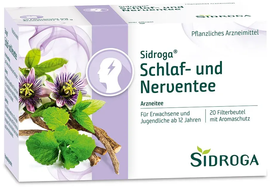 Sidroga Schlaf- und Nerventee Filterbeutel 20X2,0 g