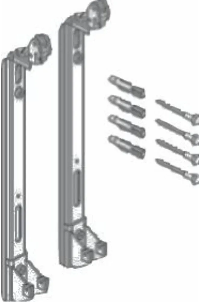 BMSplus FEX 11 H500 horizontal 2-fach V2 mit Blind- und Entlüftungsstopfen