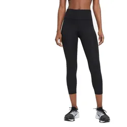 Nike Damen Epic Fast Mid-Rise Crop Running Leggings schwarz