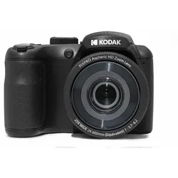 KODAK Pixpro AZ255 Schwarz: 25-fach Zoom, Full HD-Video - Kompaktkamera