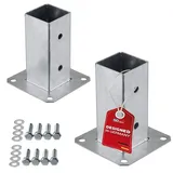 SOTech Zaunpfosten 60 x 152 mm Stahl feuerverzinkt
