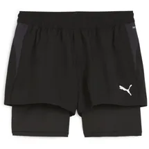 Puma Teamgoal 2in1 Sport-Shorts Schwarz XL