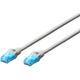 Digitus Patchkabel Cat5e, U/UTP RJ-45/RJ-45, 7m, grau (DK-1512-070)