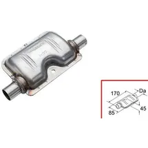 Webasto Abgasschalldämpfer D22