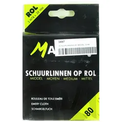 Schleifpapier 5m Rolle / 80 mittlere Körnung