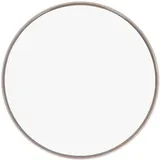 30-facher Vergrößerungsspiegel, 15,2 cm großer Vergrößerungsspiegel mit 3 Saugnäpfen, Vergrößerungs-Make-up-Spiegel, leicht, tragbar (Gold)