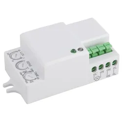 HF / Mikrowellen-Bewegungsmelder, 360°, 230V / 1.200W, weiß, LED geeignet