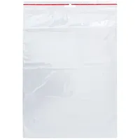 Q-Connect Q-Connect® Druckbandbeutel 230x320mm, transparent, ohne Schreibfeld