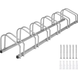 Tectake Fahrradständer Silber