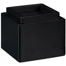 Relaxdays Möbelerhöher 4er Set, in versch. Farben Schwarz