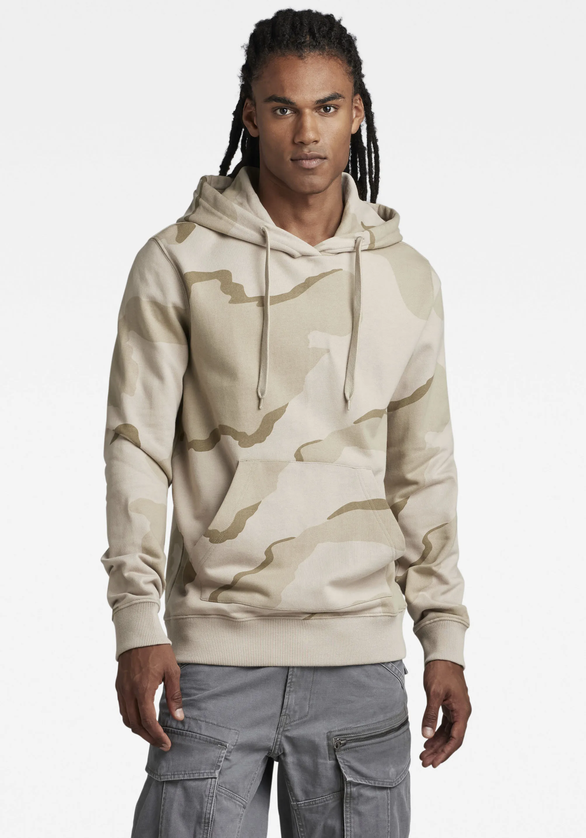 G-STAR Sweatshirt »Desert camo«, mit Tarnmuster G-STAR Dark brick desert camo M