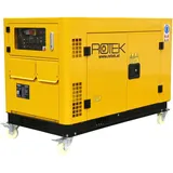 Silent Stromerzeuger 12kVA Stromaggregat 230/400V 3Phase Notstromaggregat Diesel