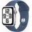 2024 GPS 40 mm Aluminiumgehäuse Silber, Sportarmband Denim S/M