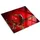 Tulup Spritzschutz Herdabdeckplatte 60 cm x 52 cm rot