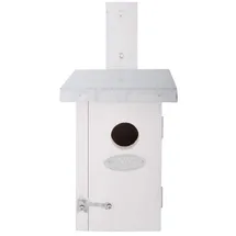 Esschert Design NK38W Zaunkönig Nistkasten, weiß