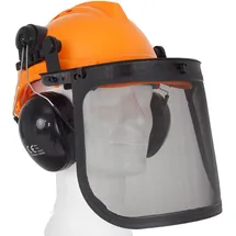 Trutzholm Forsthelm Forstschutzhelm mit Visier und Gehörschutz Schutzhelm 50-66 cm