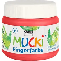 Kreul Mucki Fingerfarbe 150 ml rot