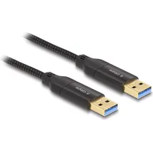 DeLock USB-C® Kabel USB-C® Stecker, USB-C® Stecker 2.00m Schwarz 83014